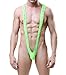 Creamlin Maillot de bain sexy pour homme Borat Manikini Thong Costume de Halloween Cadeau de Noël (vert)