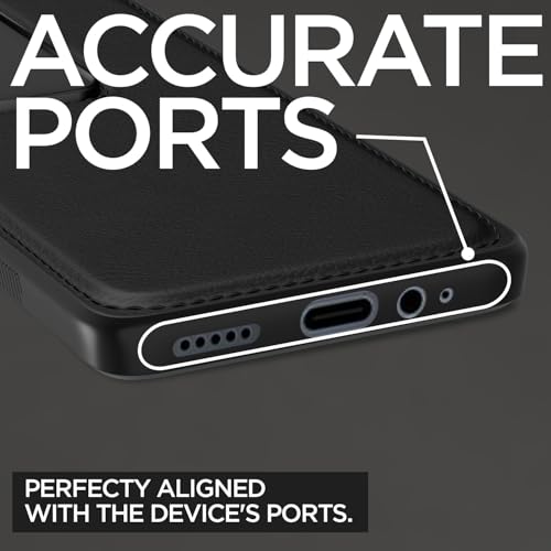 Image of Pikkme Vivo V29 / V29 Pro 5G Back Cover | Flexible Pu Leather | Full Camera Protection | Raised Edges | Super Soft-Touch | Bumper Case for Vivo V29 / V29 Pro 5G (Black)