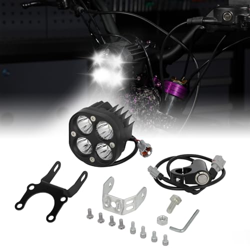 Phare de moto Sur-Ron Light Bee avec interrupteur guidon et montage Plug N Play