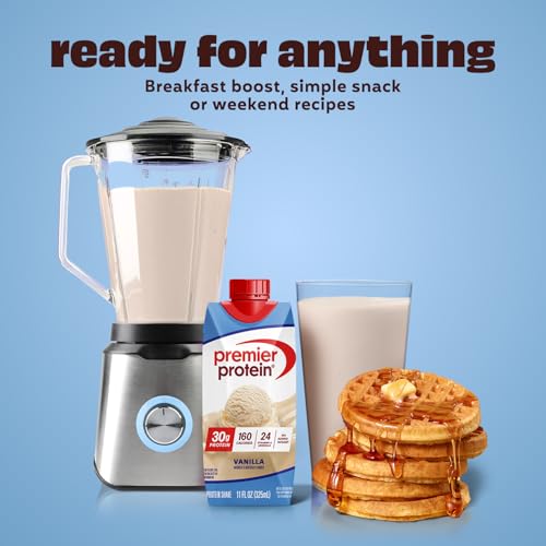 premier protein shake vanilla 30g protein 11 fl oz pack of 12 packaging may vary