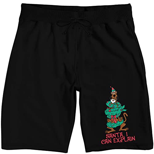 Scooby Doo I Can Explain Men's Black Sleep Pajama Shorts