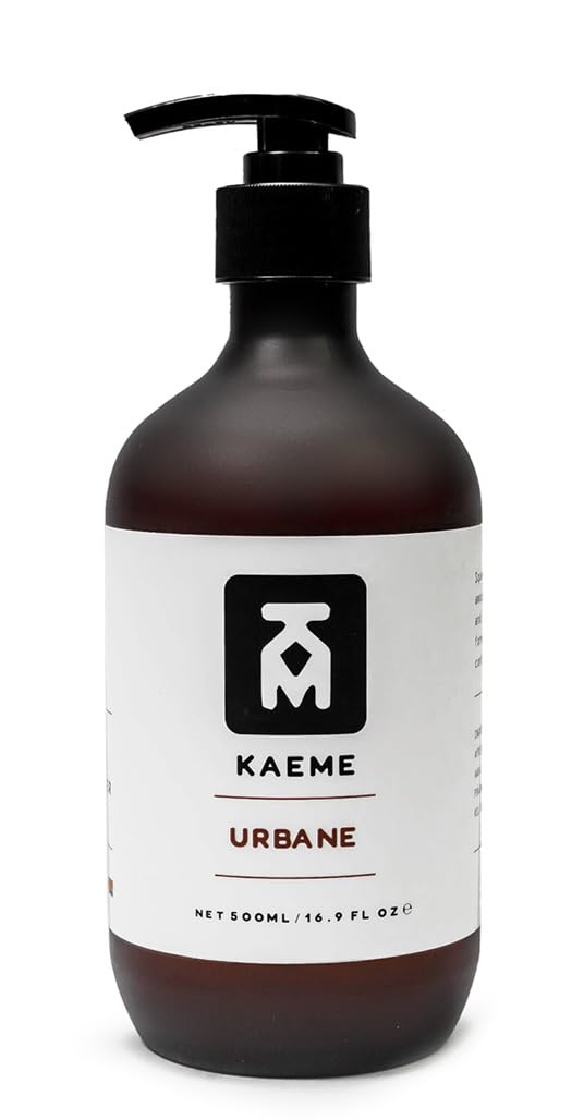 KAEME COM URBANE BLACK SOAP BODY WASH-Handmade Body Wash Shampoo Hair Premium Luxurious Face Wash Exfoliant Moisturizer Make-up