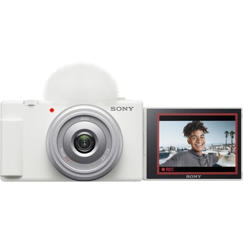 Cámara Digital Sony ZV-1F Blanca con Accesorios miniatura 2