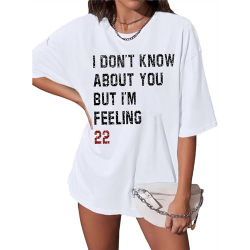 Weiyuqi I Don't Know About You But I'm Feeling 22 Shirt for Women Music Album Tshirt Singer Fan Gift Music Lovers Tees Tops2