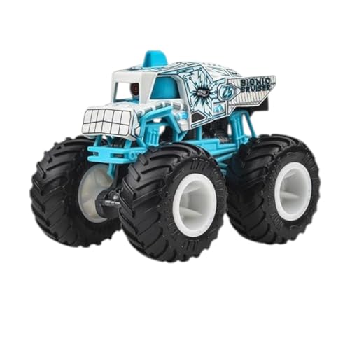 Image of Hot Wheels Bionic Bruiser Vs Test Subject Demolition Doubles Monster Trucks 2025 1:64 Scale 3+ Ages - Multicolor | Monster Trucks 2025, 1:64 Scale, 3+ Ages, Multicolor