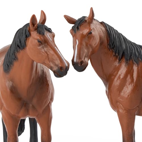 TERRA by Battat - Quarter Horse Familie - Spielzeug Pferd - Pferd Figur - Quarter Horse - Stalltiere