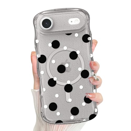 Jefonha Magnetic for iPhone AirP[X NA L[g |Jhbg X}zP[X fB[X K[Y MagsafeΉ ~ J[[ EF[u t[ ϏՌJo[ Airp ubN