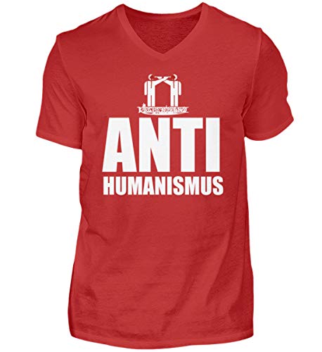 T-shirt anti-humanisme Kirchenbrand rouge pour vos soirées urbaines