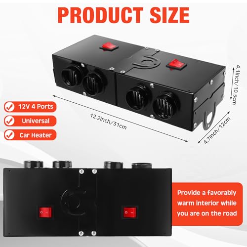 DaisyInner 500W 12V Car Heater