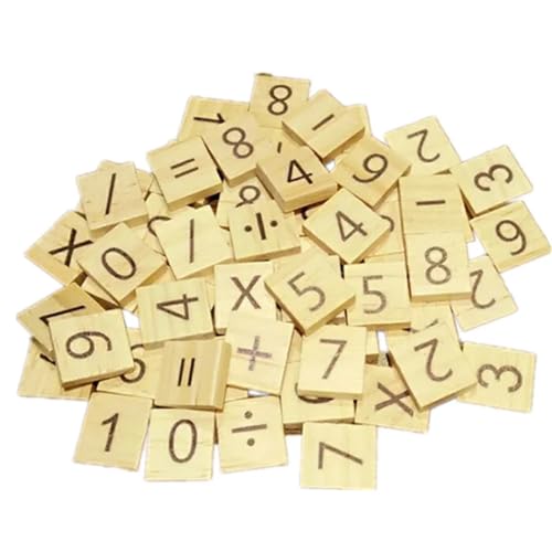 Bloques de letras de madera para manualidades 500 piezas miniatura 1