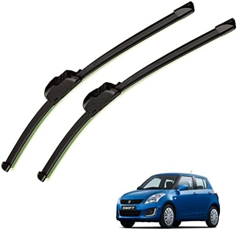 Auto Hub Car Wiper Blade Compatible with Maruti Suzuki Swift (Model-2012-2017), Windshield Car Wiper Blades Maruti Swift - Set of 2 Pcs (D-21,P-19)