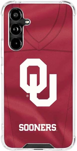 Skinit Clear Phone Case Compatible with Galaxy A54 5G - Officially Licensed University of Oklahoma Sooners Black Design
