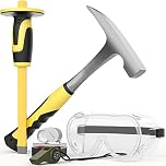 INCLY 5 PCS Geology Rock Pick Equipment Kit for Gold Mining & Prospecting