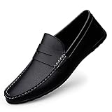  Mocassins Classiques en Daim pour Hommes Chaussures de Conduite Confortables Chaussures de Style Oxfords Pantoufles à la Mode 38-49 EU