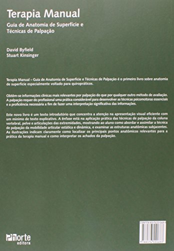 Terapia Manual. Guia de Anatomia de Superfície e Técnicas de Palpação