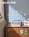 Soundcore Wakey Bluetooth Speakers Powered by Anker with Alarm Clock, Stereo Sound, FM Radio, White Noise, Qi Wireless Charger with 7.5W Charging for iPhone and 10W for Samsung (AK-A3300121)