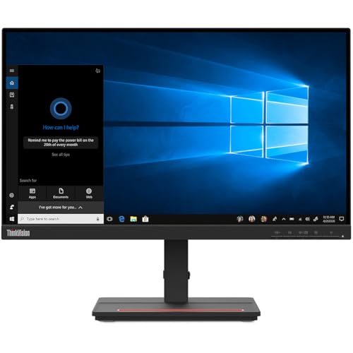 Lenovo ThinkVision S22e-20 21.5\" Full HD WLED LCD Monitor - 16:9 - Raven Black