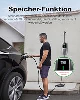 VDLPOWEREU EV Ladegerät Typ 2, 3,6 kW Auto Ladekabel, Ladegerät für Elektrofahrzeuge, 16 A, 5M, einphasig, EU Schuko, IP65 (IEC 62196-2) – Ansicht 6