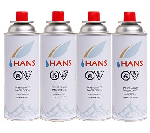 Image of Hans Metal Portable Stove MS-N7 Zeitaku + Butane Gas Canister (4)
