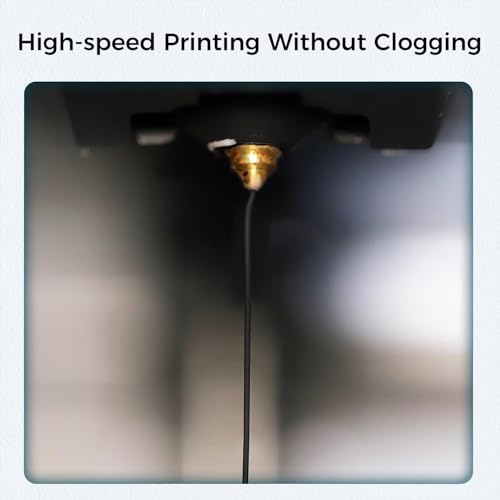 Image of Official CREALITY Hyper PLA-CF (Carbon Fiber) Filament 1.75mm, High Speed PLA-CF 30-300mm /s 3D Printer Filament, Dimensional Accuracy + /-0.02mm, Fit Most FDM 3D Printers，1KG(2.2lbs) Spool Black