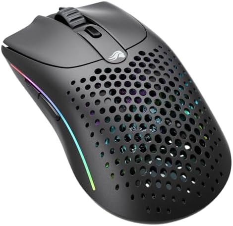 （09:00時点） Glorious グロリアス モデルo V2 ワイヤレス ゲーミングマウス 無線 RGB 軽量マウス wireless mouse gaming 静音 26 DPI 6個プログラムボタン 国内正規品 (69g)