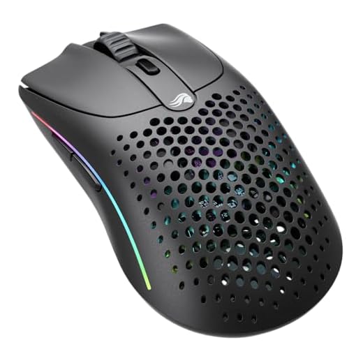 GLORIOUS Model O V2 Superlight Wireless Mouse Bluetooth (Preto), Sem Lag 2.4Ghz, Mouse FPS, Duração da Bateria de 210h, 26.000 DPI, Sensor de 26K, 5 Botões Programáveis