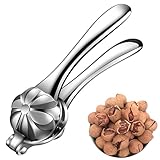 Nut Crackers for Nuts Walnut Cracker Tool Heavy Duty Pecan Cracker Tool Walnut Opener Tool Nut Cracker Sheller Kitchen Tool Aluminum Alloy with 1 Pc Forks/Pick