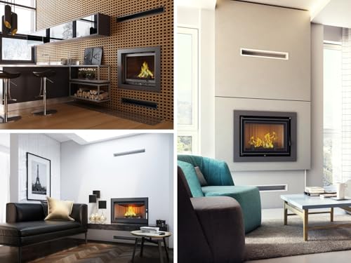 Wasserführender Kamineinsatz KRATKI Lucy 20 kW Ø 200 mit Türfeder-9