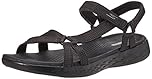 Skechers Women's On-The-go 600-Brilliancy Sport Sandal, Black, 4 UK