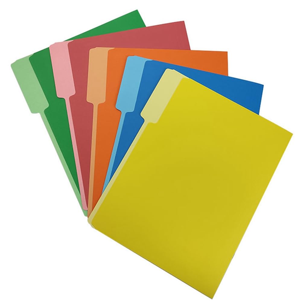 Manila Color pięciokolorowy segregator jednostronny, segregator do przechowywania papieru, jednoczęściowy segregator, klasyfikacja danych biurowych