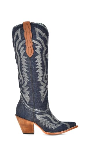 Corral Boots Women's Embroidered Tall Pointed Toe Western Boot2