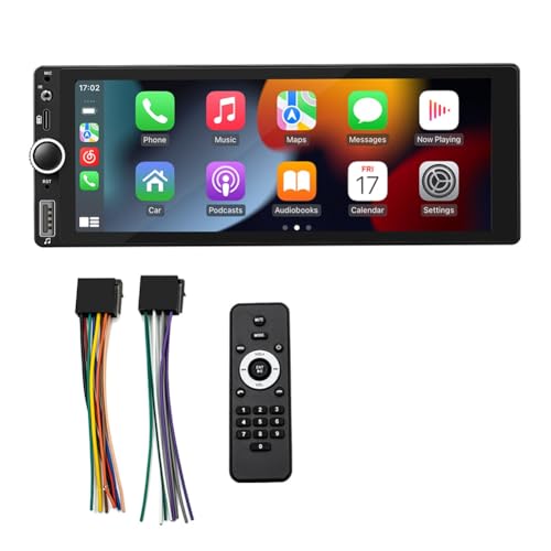 Autoradio CarPlay 1 Din pour rouler connecté en musique avec Mirror Link