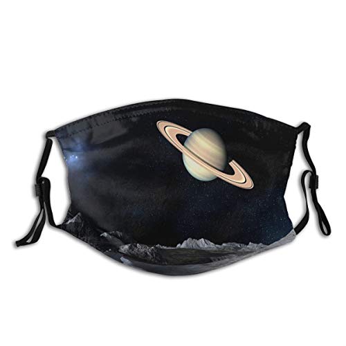 Saturn Planet Men And Women Riding Face Decoration, Dustproof Belt Filter,...