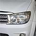 SOSFEEE Headlight Lens Compatible for Toyota Fortuner 2008 2009 2010 2011 2012 Front Headlamp Cover Shell Plexiglass Replace Original Lampshade(Right Side)