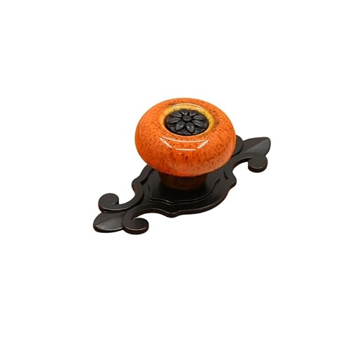 Cunzjia G Antique Bronze Ceramic Drawer Pulls Elegant Alloy Handles Retro Styles Cupboard Knobs For Cabinets & Furniture