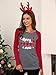 Merry Christmas Shirt for Women Christmas Graphic Long Sleeve Shirt Xmas Gifts Holiday Party Pullover Tops