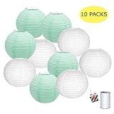 Reutilizable: cada linterna de papel china está hecha de papel fino de alta calidad y equipada con un marco de desgaste para un fácil montaje. Una vez que haya completado estas linternas, puede plegarlas fácilmente y guardarlas para su próximo uso.