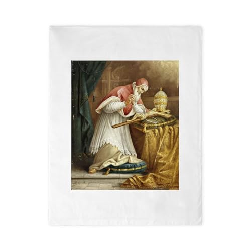 CafePress in Prayer Twin Duvet Cover, Printed Comforter Cover, Unique Bedding,