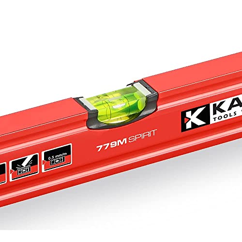 Kapro - 779 Spirit Box Level - Lightweight - Features Acrylic Break-Proof Vials And Wall-Grip - Vpa Certified - 30 Cm #TOP26