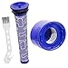 V8 Filter für Dyson, V7 V8 Vorfilter und HEPA-Nachfilter-Kit für Dyson V7, V8 Animal Absolute Akku-Vakuum Staubsauger Ersatzteile DY-96566101, DY-96747801 (V8(1+1))