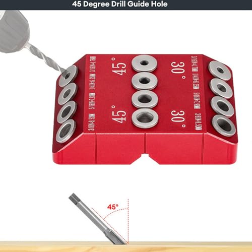 Guide de perçage pour trous droits sans déviation sur poteau - 3