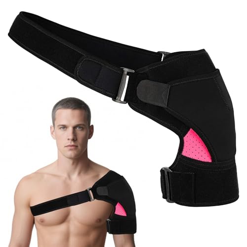 Eophmi Shoulder Brace for Men Women,1PCS Shoulder Supports Brace,Shoulders Strap for Pain Frozen Shoulders Dislocated Joint & Soreness,One size