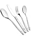 Bblie Set di Posate 32 Pezzi, Set Posate per 8 Persone, Acciaio Inox