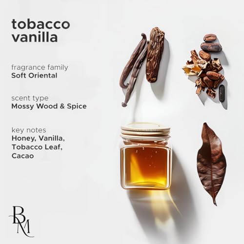 Image of Bombay Musk Tobacco Vanilla Luxury Car Perfume | Long Lasting Car Fragrance & Car Freshener | Alcohol Free & Plant Based | 60+ Days | 200+ Sprays | Perfume for Car