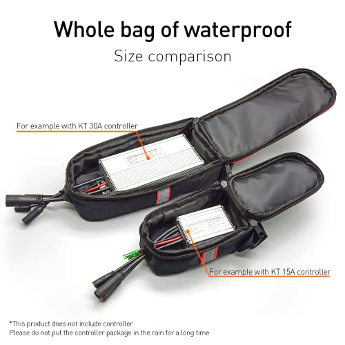 HUDAMZKY Bolsa de controle de ebike, kit de estojo de bolsa de controle para bicicletas elétricas el
