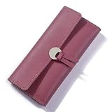 RFID BLOCKING DESIGN: RFID-Schutzkartenhalter Men Wallet kann unerwünschte RFID-Scanner perfekt blockieren, zum Schutz Ihrer persönlichen Daten ist es auf Reisen wirklich notwendig.