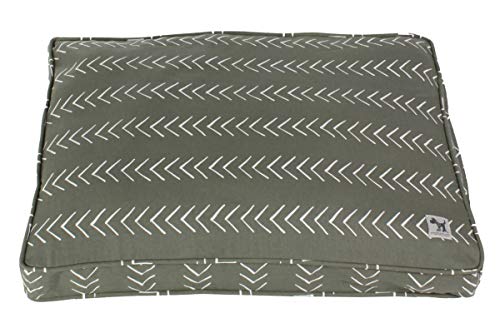 Molly Mutt Sheepy Wool Crate Mat - 100% Cotton Canvas Cover with Temperature-Regulating 100% Natural...