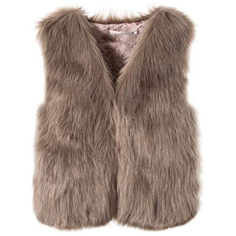 Fellweste Damen Schwarz - Pelzweste Damen Kunstpelz Jacke Kurz-Felljacke Warm PlüSchmantel, Kurzmantel Elegant Faux Fur Cardigan Kunstfell Winter Pelz-Weste Mantel Kunstpelz-Jacke Felljacke-Pelzjacke Cover