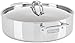 Viking 3-Ply Stainless Steel Casserole Pan, 6.4 Quart
