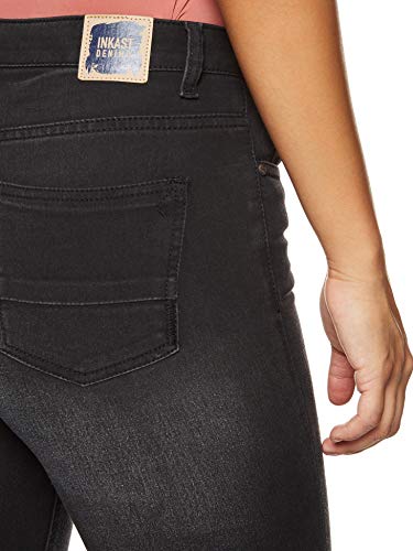Image of Amazon Brand - INKAST Women's Mid Rise Cropped Length Stretchable Slim Fit Jeans